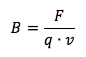 B campo magnetico e forza di Lorentz